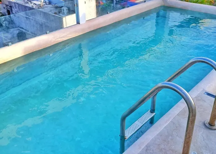 Piscina En La Cima Lujoso En